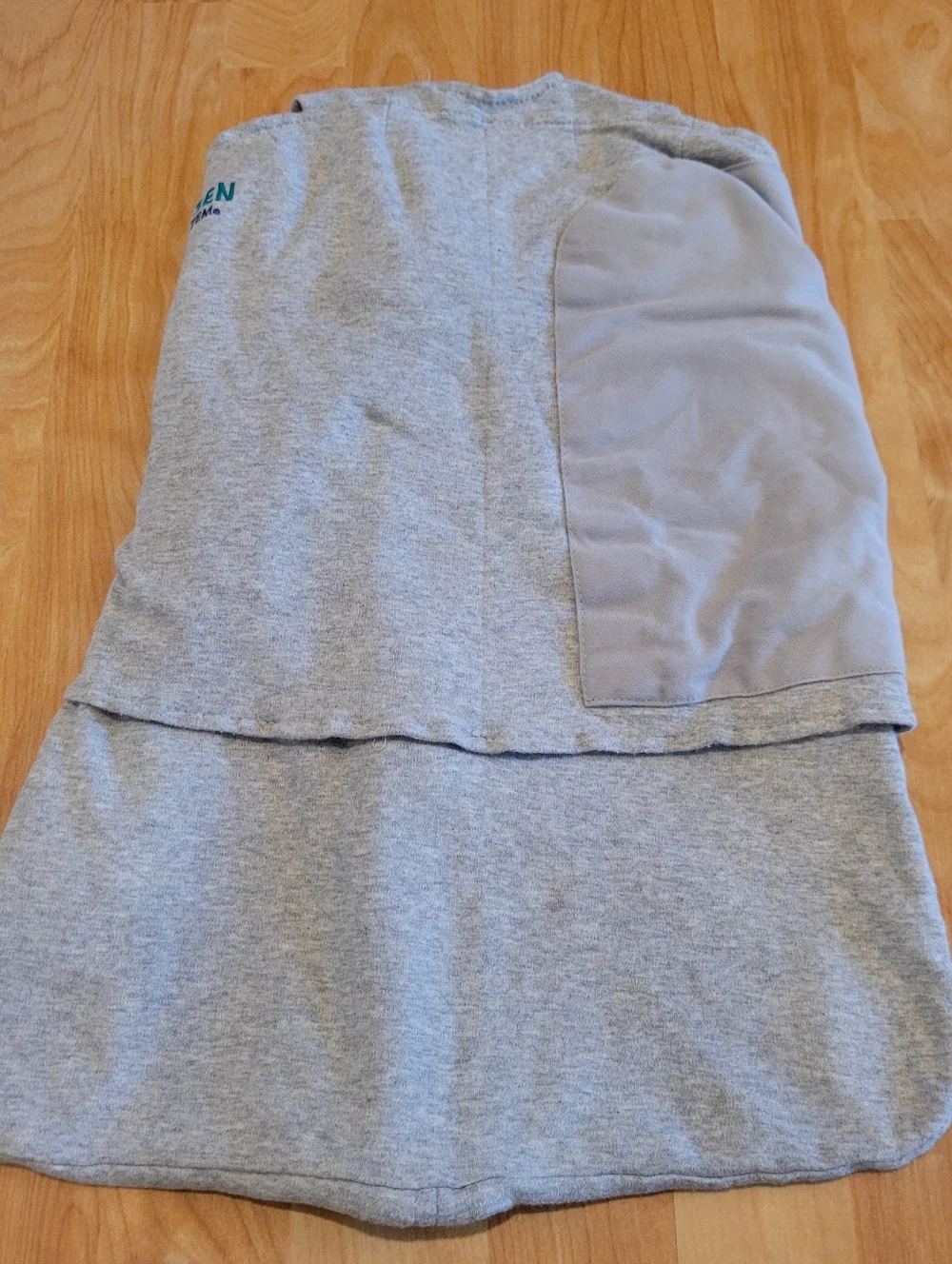 Halo Sleep Sack Swaddle Cotton Grey Newborn Size 0-3 Months